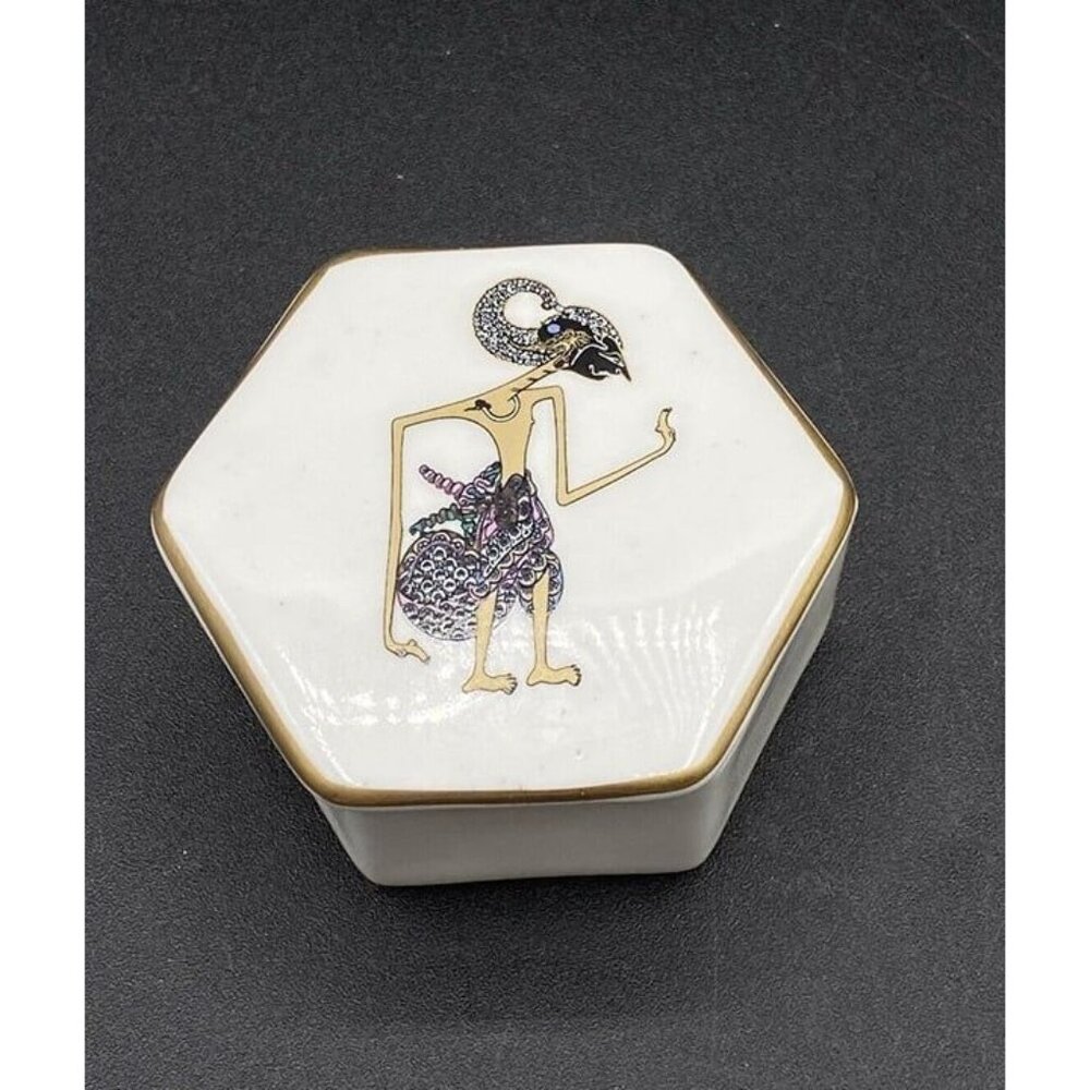 Singapore Airlines Griya Pusaka Raja Fine Bone China Trinket Dish Semar #2